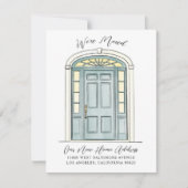 Charming koloniale kleuroverbeelding aankondiging (Voorkant)