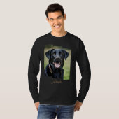 Charming Labrador Retriever Portrait - Triptych Ar T-shirt (Voorkant volledig)