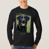 Charming Labrador Retriever Portrait - Triptych Ar T-shirt (Voorkant)