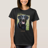 Charming Labrador Retriever Portrait - Triptych Ar T-shirt (Voorkant)