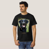 Charming Labrador Retriever Portrait - Triptych Ar T-shirt (Voorkant volledig)