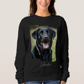 Charming Labrador Retriever Portrait - Triptych Ar Trui