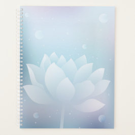 Charming Lotus Hardcover Planner