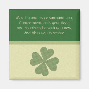 Charming Lucky Clover Magneet