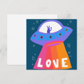 Charming Martian LOVE Valentijn Jubileum Friend (Voorkant / Achterkant)