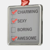 Charming Metalen Ornament (Links)