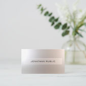 Charming Modern Professional Elegant Glamour Visitekaartje (Staand voorkant)