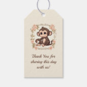 Charming Monkey Cadeaulabel (Voorkant)