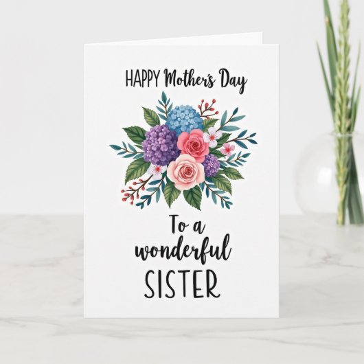 Charming Mothers Day Script Card Kaart (Voorkant)