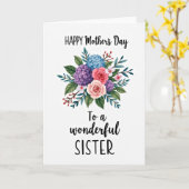 Charming Mothers Day Script Card Kaart (Gele Bloem)