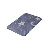 Charming Mystique | Silver Moon Stars Sun Amulet Badmat (Gekanteld)