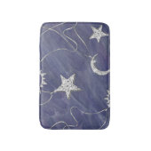 Charming Mystique | Silver Moon Stars Sun Amulet Badmat (Voorkant Verticaal)