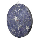 Charming Mystique | Silver Moon Stars Sun Amulet Dartbord (Voorkant Rechts)