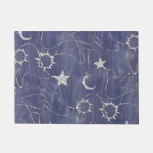 Charming Mystique | Silver Moon Stars Sun Amulet Deurmat (Voorkant)