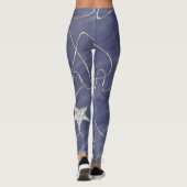 Charming Mystique | Silver Moon Stars Sun Amulet Leggings (Achterkant)