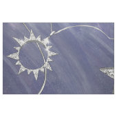 Charming Mystique | Silver Moon Stars Sun Amulet Stof (Fat Quarter)