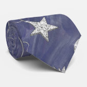 Charming Mystique | Silver Moon Stars Sun Amulet Stropdas (Opgerold)