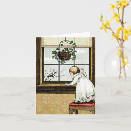 Charming  Naughty Kind Notecard Kaart (Gele Bloem)