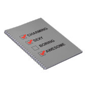 Charming Notitieboek (Rechterzijde)