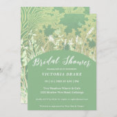 Charming Painage Bridal Shower Invitation Kaart (Voorkant / Achterkant)