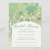 Charming Painage Bridal Shower Invitation Kaart (Voorkant / Achterkant)