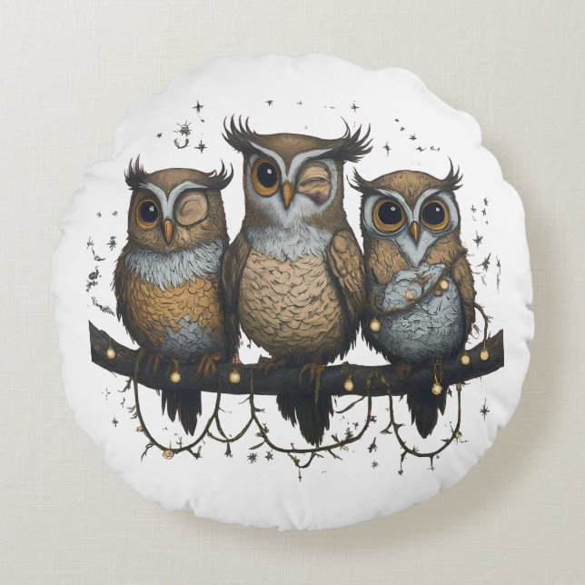 Charming Pillow Rond Kussen (Voorkant)