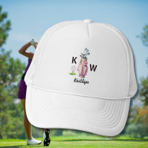 Charming Pink Golf Bag Personalized Monogrammed