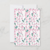 Charming Pink Wisteria RSVP (Achterkant)