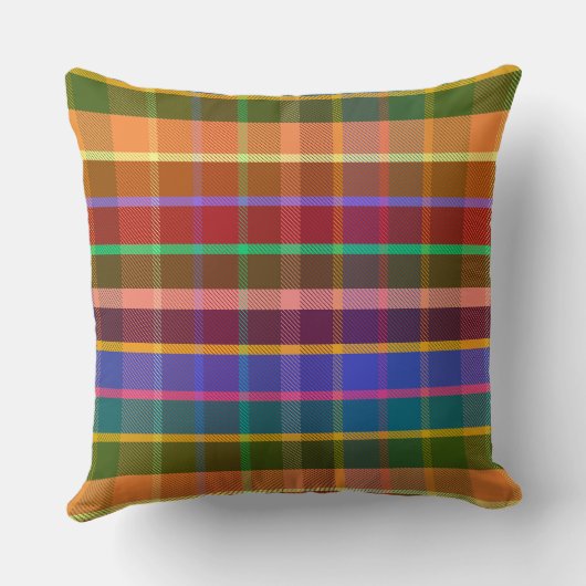 Charming Plaid FC Kussen (Achterkant)