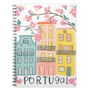 Charming Portugal huisvest notebook Notitieboek