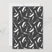 Charming Pot & Tools Potluck Vrijgezellenfeest Inv Kaart (Achterkant)