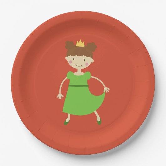 Charming Princess Papieren Bordje (Voorkant)
