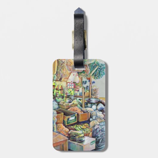 Charming Promises of a Fine Tekka Center Bagagelabel (Achterkant verticaal)