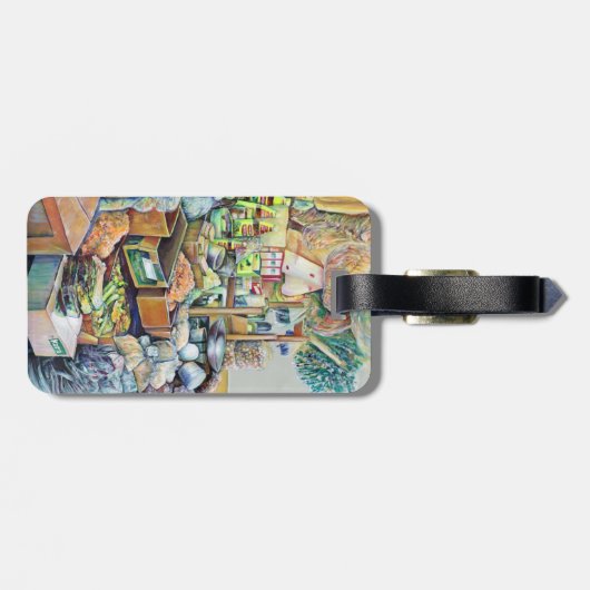 Charming Promises of a Fine Tekka Center Bagagelabel (Achterkant horizontaal)