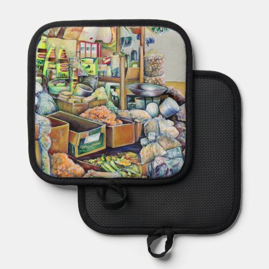 Charming Promises of a Fine Tekka Center, Singapor Pannenlap (Voorkant / Achterkant)