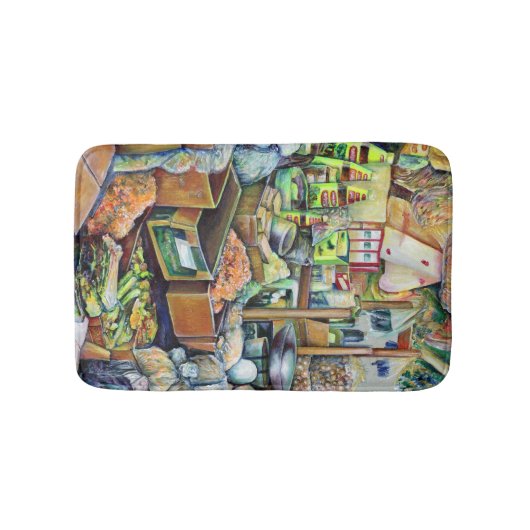 Charming Promises of a Fine Tekka Center Singapore Badmat (Voorkant)