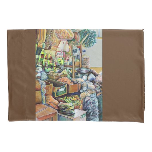 Charming Promises of a Fine Tekka Center Singapore Kussensloop (Voorkant)