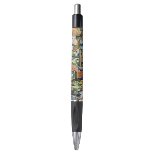 Charming Promises of a Fine Tekka Center Singapore Pen (Voorkant Verticaal)
