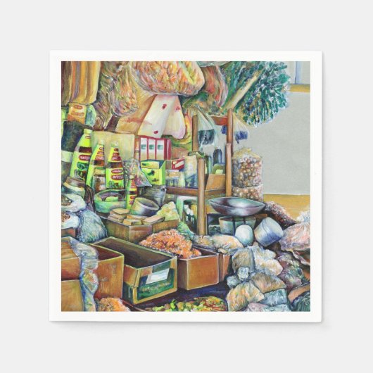 Charming Promises of a Fine Tekka Center Singapore Servetten (Voorkant)