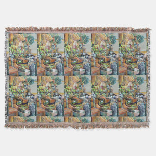 Charming Promises of fine Tekka Center, Singapore Deken