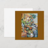 Charming Promises of fine Tekka Center, Singapore Kaart (Voorkant / Achterkant)