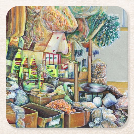 Charming Promises of fine Tekka Center, Singapore Kartonnen Onderzetters (Voorkant)