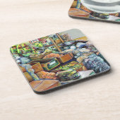 Charming Promises of fine Tekka Center, Singapore Onderzetter (Linkerzijde)