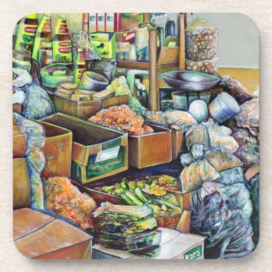 Charming Promises of fine Tekka Center, Singapore Onderzetter (Voorkant)