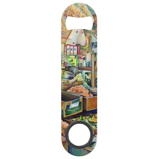 Charming Promises of fine Tekka Center, Singapore Speed Flessenopener (Voorkant)