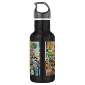 Charming Promises of fine Tekka Center, Singapore Waterfles (Achterkant)