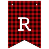 Charming Red Buffalo Pset Merry Kerstdeer Vlaggetjes (Derde vlag)