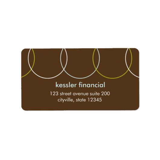 Charming Rings Adreslabel Etiket (Voorkant)