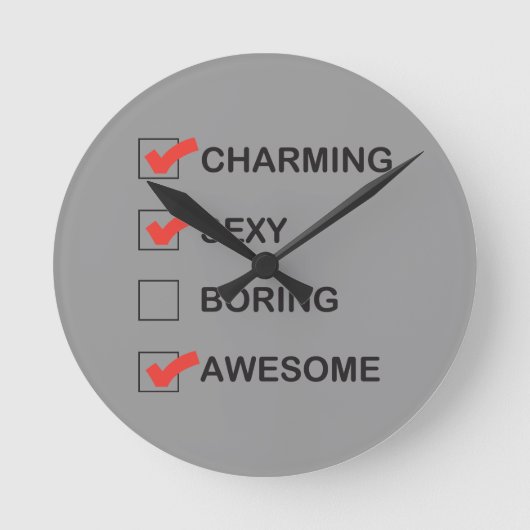 Charming Ronde Klok (Voorkant)