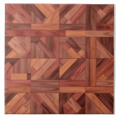 Charming Rosewood Pattern Home Décor Ceramic Tegel Tegeltje (Voorkant)